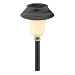 Malibu 6-Pack Solar Plastic Walk Light with Amber LED, Black LZ417-6