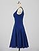 ANTS Women's Pleated Sweetheart Bridesmaid Dresses A Line Cocktail Gown