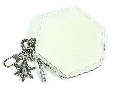 (ルイヴィトン)LOUIS VUITTON ヴェル二 コインケース[PTE MONN FLOCON]ポルトモネ フロコン M58216 PERLE(ホワイト) 並行輸入品