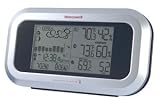 Outdoor Living : Honeywell TE852W Long Range Weather Forecaster with Wind Speed and Atomic Clock