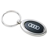 Audi Logo Spinner Key Chain, Key Ring