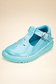 Younger Girls Walkmates Leather T Bar Shoes