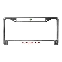 Go Commando License Plate Frame