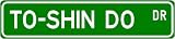 Tomoi Street Sign ~ Martial Arts Gift ~ Aluminum