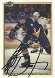 Rod Brind'Amour, St. Louis Blues, 1990 Bowman Autographed Card