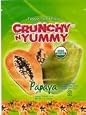Crunchy `N` Yummy Organic Freeze Dried Papaya Fruit Snacks (Pack of 6)