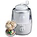 Deni Automatic Ice Cream Maker with Candy Crusher Attachment - White