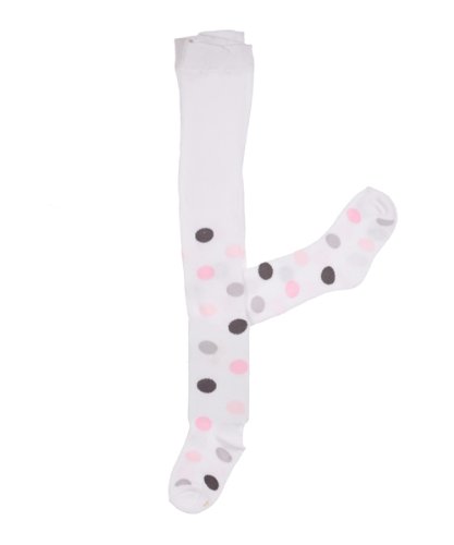 Rising Star Cotton Knit Tights - Multi Dot (Sizes 0M - 24M)