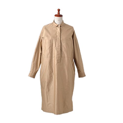 (ニコルソンアンド ニコルソン)nicholson and nicholson コットンシャツワンピース manchester