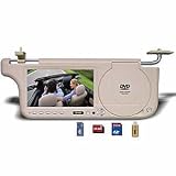 7 DVD + LCD Sunvisor (Right/Beige)