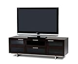 BDI Avion 8927 Triple Wide Enclosed Cabinet - Espresso Stained Oak