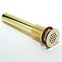 Decolav 9296-PB Grid Drain, Vibrant Vibrant Polished Brass