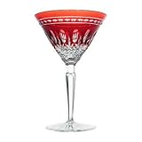 Review Waterford Crystal  / Clarendon Martini Ruby Pair