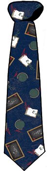 TEACHER Microfiber Polyester Necktie Gift Tie