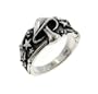 Heavy Sterling Silver Fantasy MUSHROOM Ring(Sizes 6,7,8,9,10,11,12)