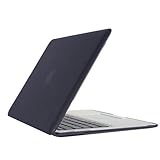 KHOMO Black Rubberized Satin Soft Touch Hard Shell Case Cover for Apple MacBook Air 11'' For new 2010 2011 & 2012 models (...