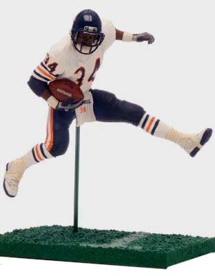 McFarlane NFL Legends Series 2 Walter Payton in Chicago Bears White Jersey 6