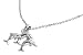 Dolphin Necklace - Sterling Silver - Chain: 16-18" (Adjustable), Height: 18 mm