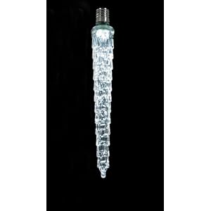 7 Commercial Polar White Dripping Falling LED Icicle Christmas Lights Bulb by 