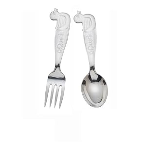 Reed and Barton Something Duckie 2-Piece Baby Flatware Set