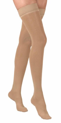 Activa Complements Sheer Closed Toe Thigh High 20-30 Mmhg - 55% Off - Medium - Cocoa