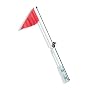 Sunlite Safety Flag 6 Two-piece Orange