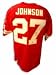 Larry Johnson Autographed Kansas City Chiefs Red Jersey