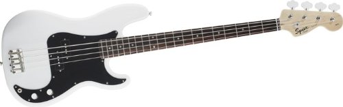 Fender Squier® Affinity Precision Bass®, Olympic White, Rosewood Fretboard