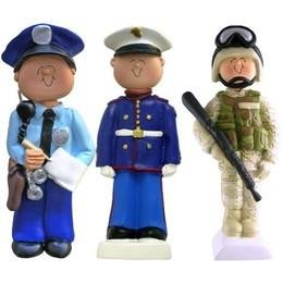 Ornament Central OC-141 Armed Forces In Fatigues Ornament