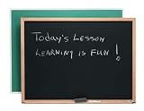 Black Chalk Board Size: 24" H x 36" W