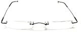 Scojo Popeye Rimless - Black Ink - Strength +3.0