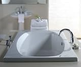 Jacuzzi 9180-958 Amiga Bath, Almond