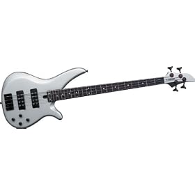 Yamaha RBX374 4 String Electric Bass Guitar, Flat Silver