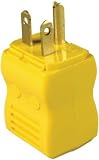 Plugs & Connectors: 20A125V YEL Straig Plug