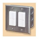 Infratech Electric Quartz Duplex Heater Controls for WD-Series, Application: Interior-In Wall Mount, Type: Double Control, Volts: 240V On Sale