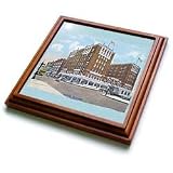 Sandy Mertens Wisconsin - Hotel Racine (Vintage) - Trivets
