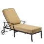 Cordova Cushioned Adjustable Chaise Lounge - Aluminum Patio Furniture