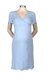 Japanese Weekend D&A Surplice Nursing Gown