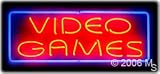 Neon Sign - Video Games - Large 13 x 32