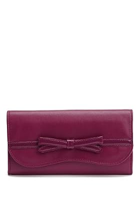 Patent Bow Large Purse