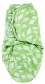 Summer Infant Swaddleme Microfleece, Green Leaf