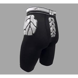 Zoombang Hip/Tailbone Shorts - Boys Black Large