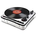 ION Audio iPTUSB Portable USB Turntable with Software and Built-in Speaker
