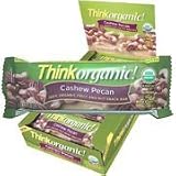 Thinkorganic Fresh Snack Bars, Cashew Pecan 15x1.4 OZ