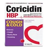 Coricidin Hbp Cough & Cold Tablets - 16 Ea