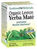 Organic Lemon Yerba Mate 16 Bags (Promotes Mental Alertness) - Traditional Medicinals Teas