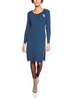 Les filles de Paris Vestido Punto Raisin (Azul)