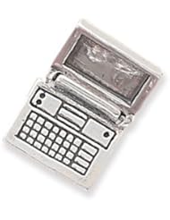 CleverSilvers Movable Laptop Computer Charm