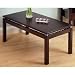 Linea Coffee Table with Chrome Accent By Winsome Furniture