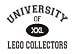 UNIVERSITY OF XXL LEGO COLLECTORS T-Shirt (Various Colors Available)